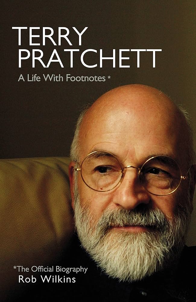 The cover of "Terry Prachett: A Life in Footnotes"
