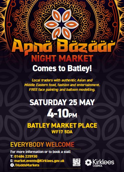 A flyer for Apna Bazaar